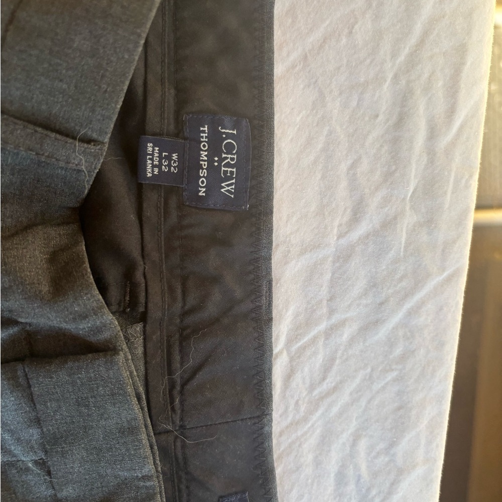 J.Crew Thompson Charcoal Trousers